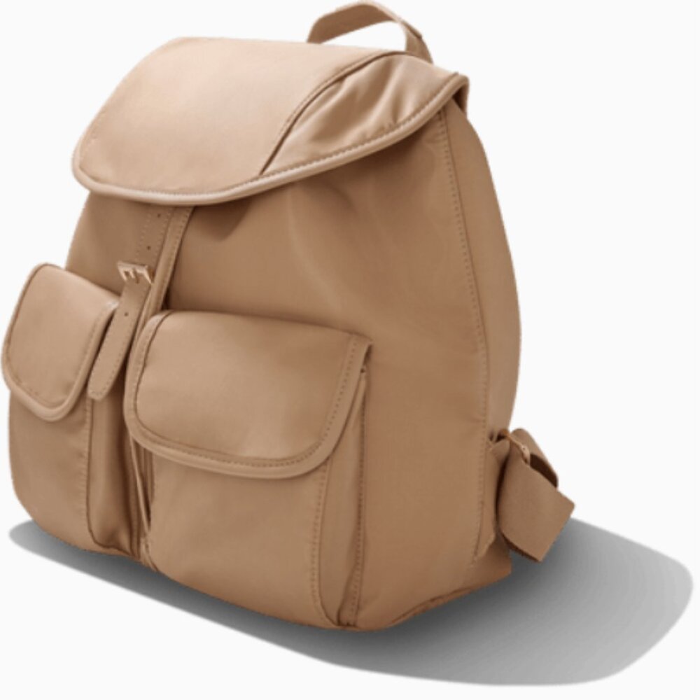 Year of Ours Backpack Color: Taupe - Picture 1 of 8